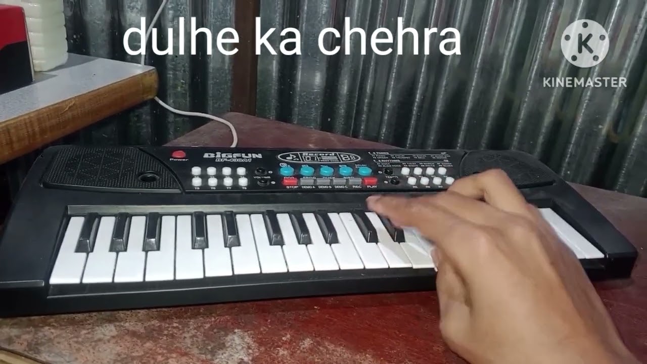 #dulhe ka chehra ❤️#piano cover #weddingspecial #soulful piano cover 