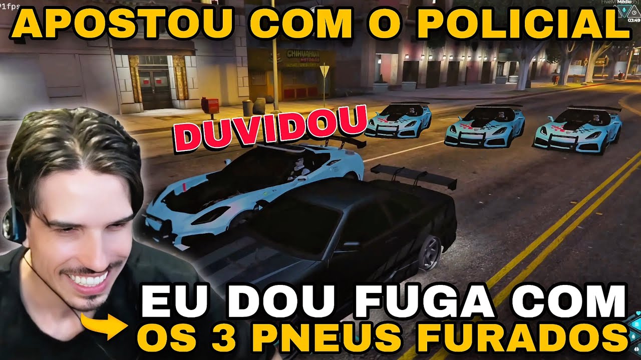 PODEROSO BAGUAL HUMILHOU UM POLICIAL NA FUGA APÓS LAVAR DINHEIRO NA CIDADE PERFEITA!
