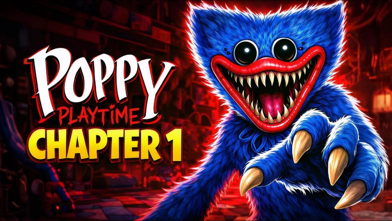 🔴 POPPY PLAYTIME CHAPTER 1 Gameplay | Huggy Wuggy Is Watching 😱