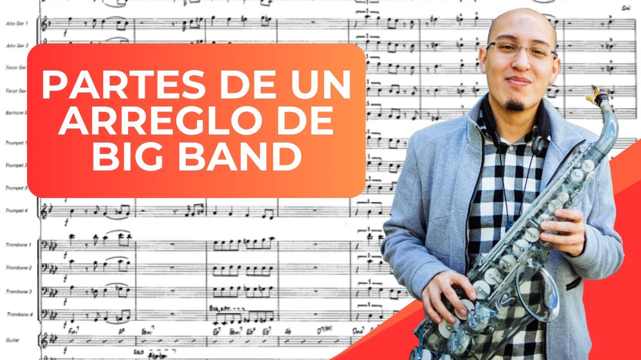 Partes de un arreglo de Big Band