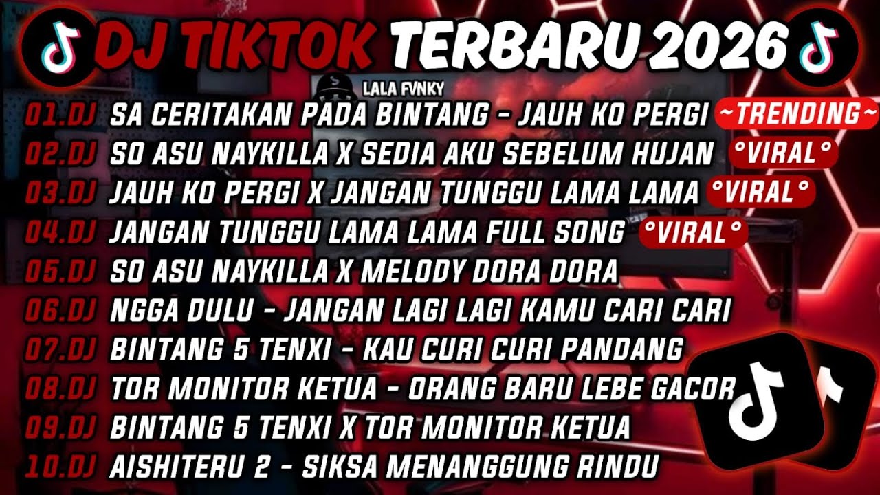 DJ TIKTOK TERBARU 2025🎵DJ SA CERITAKAN PADA BINTANG°-JAUH KO PERGI🎵DJ SEDIA AKU SEBELUM HUJAN 