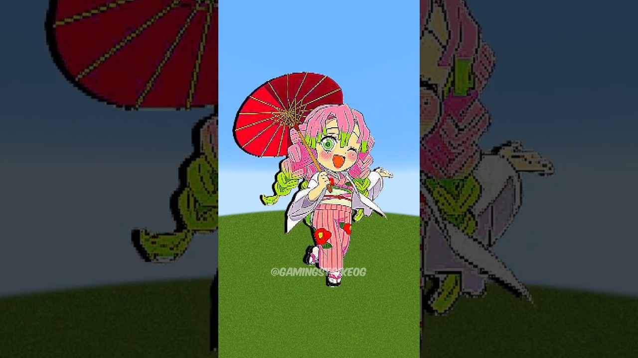 Petals and Power in Pixel Art | Shinobu, Mitsuri, Nezuko & Kanao