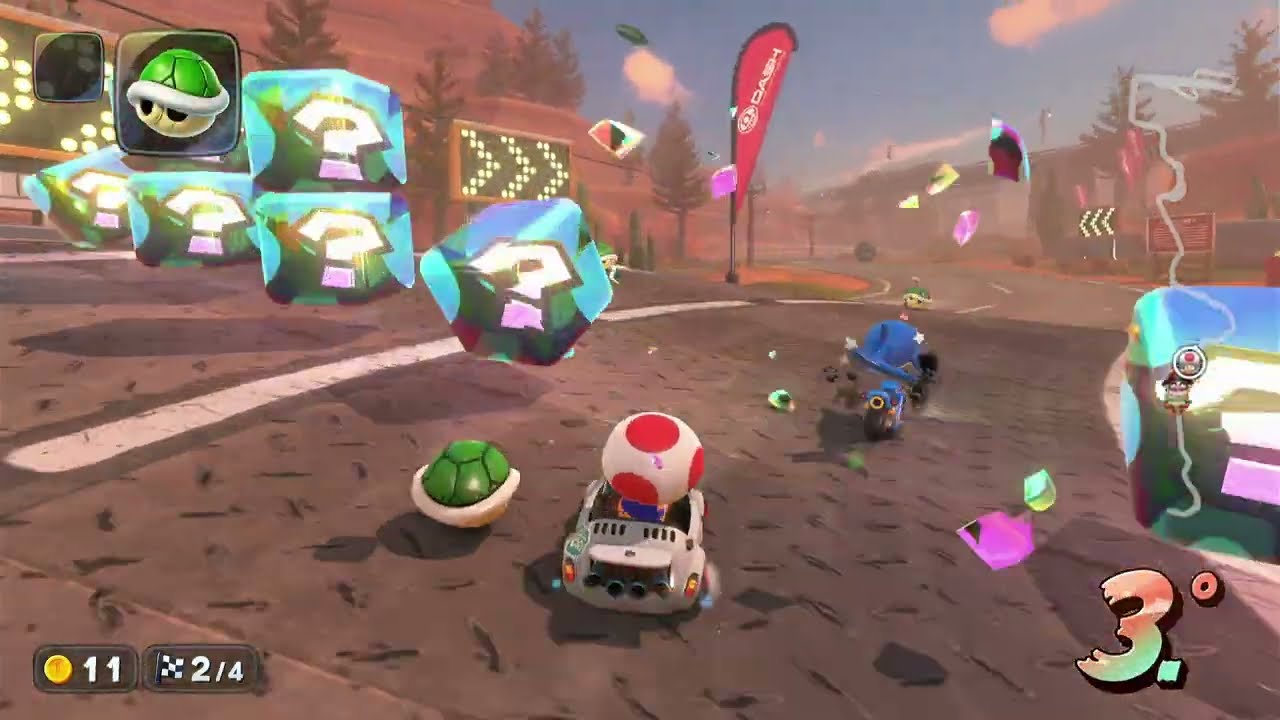 Solo con Caparazones Verdes - Mario Kart World - Carrera personalizada - 1080p 60 FPS