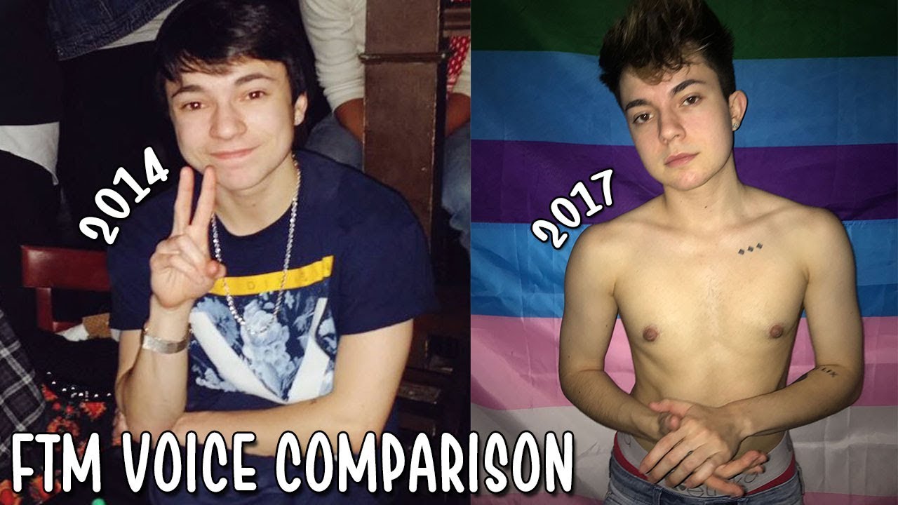 FTM VOICE COMPARISON (4 YEARS ON T)