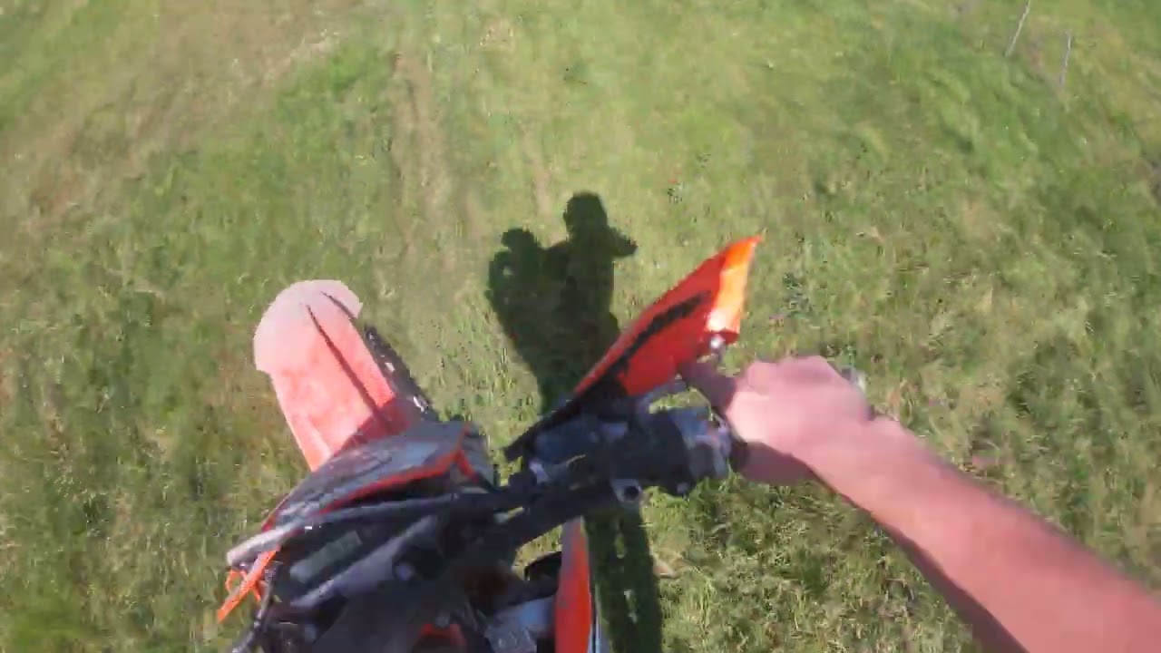 Quick ride on the track 