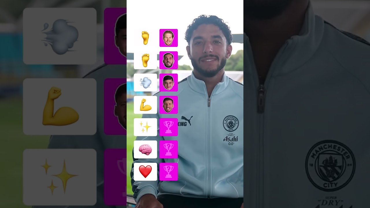Omar Marmoush builds his ultimate Manchester City player 🤩🤖