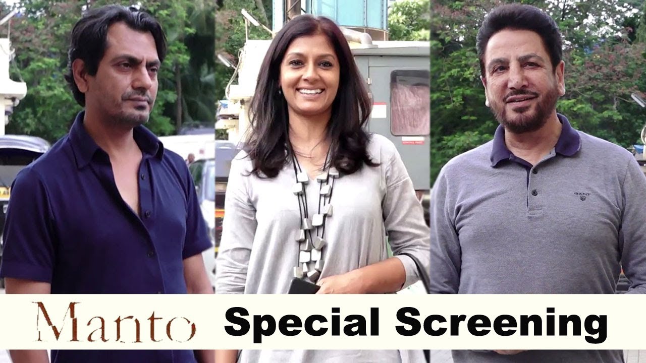 Nawazuddin Siddiqui, Nandita Das And Others At The Special Screening Of Manto