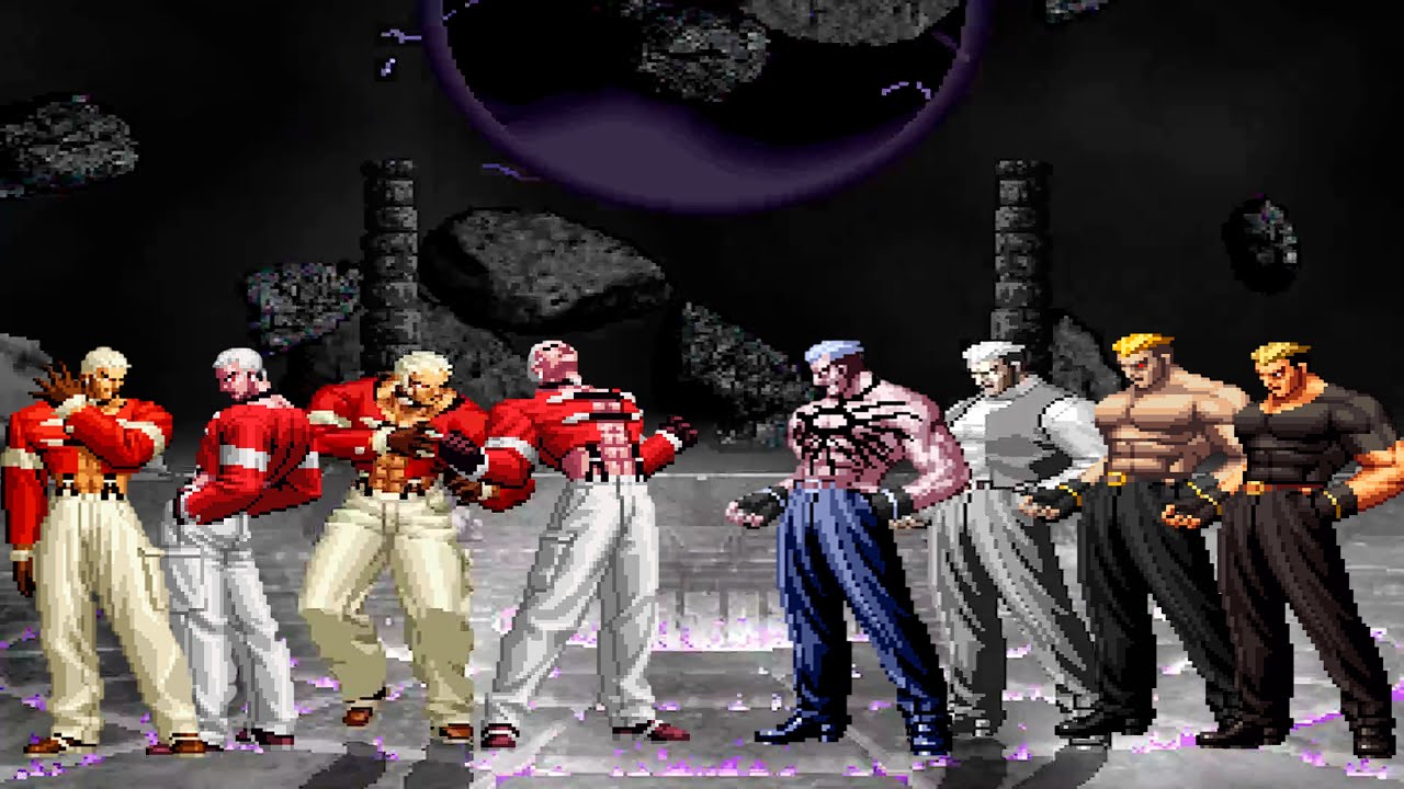 [KOF Mugen] Yashiro Team vs Yamazaki Team
