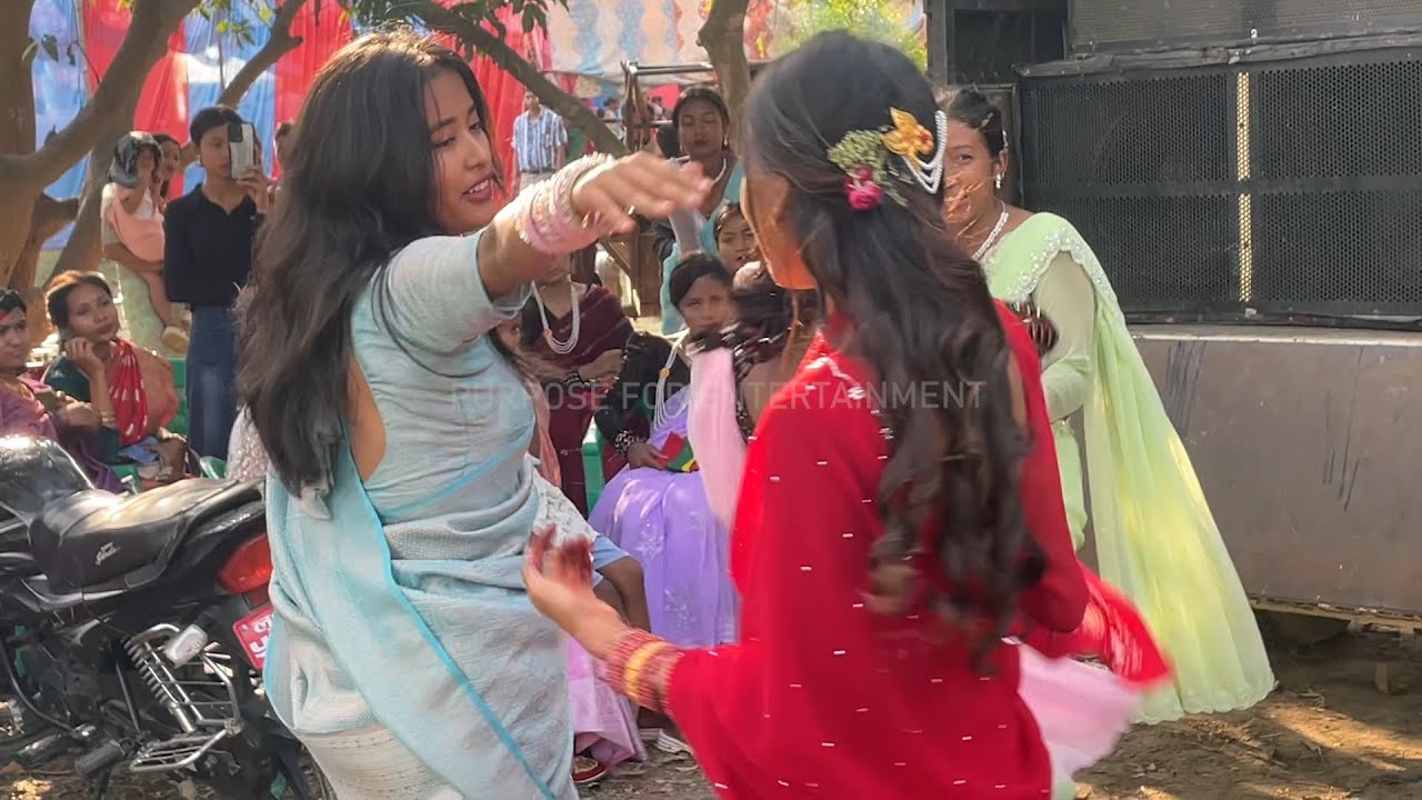 New Tharu Wedding Dance In Hindi Viral Song Duppata Tera Nau Rang Da 2082.