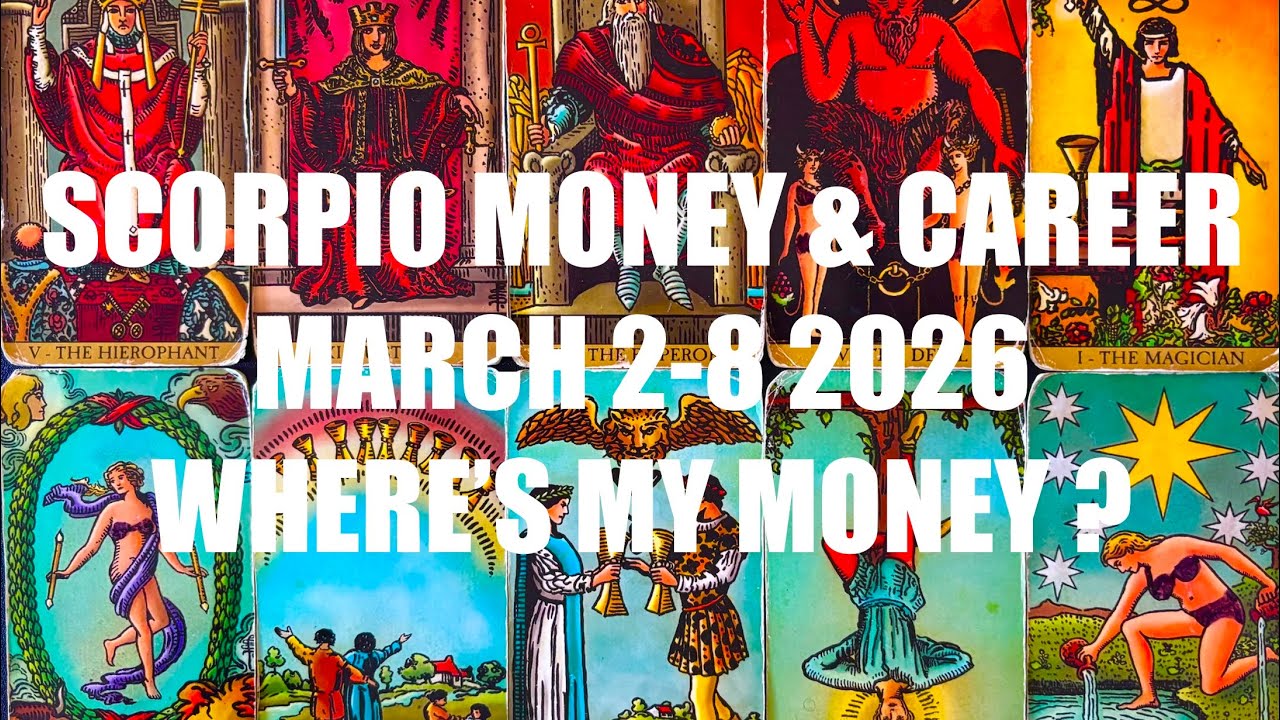 SCORPIO ♏️ IT’S SHIFTING INTO HIGH GEAR! 🏎️ THE KEY TO THE EXIT! 🔓 MONEY&CAREER TAROT MARCH 2-8 2026