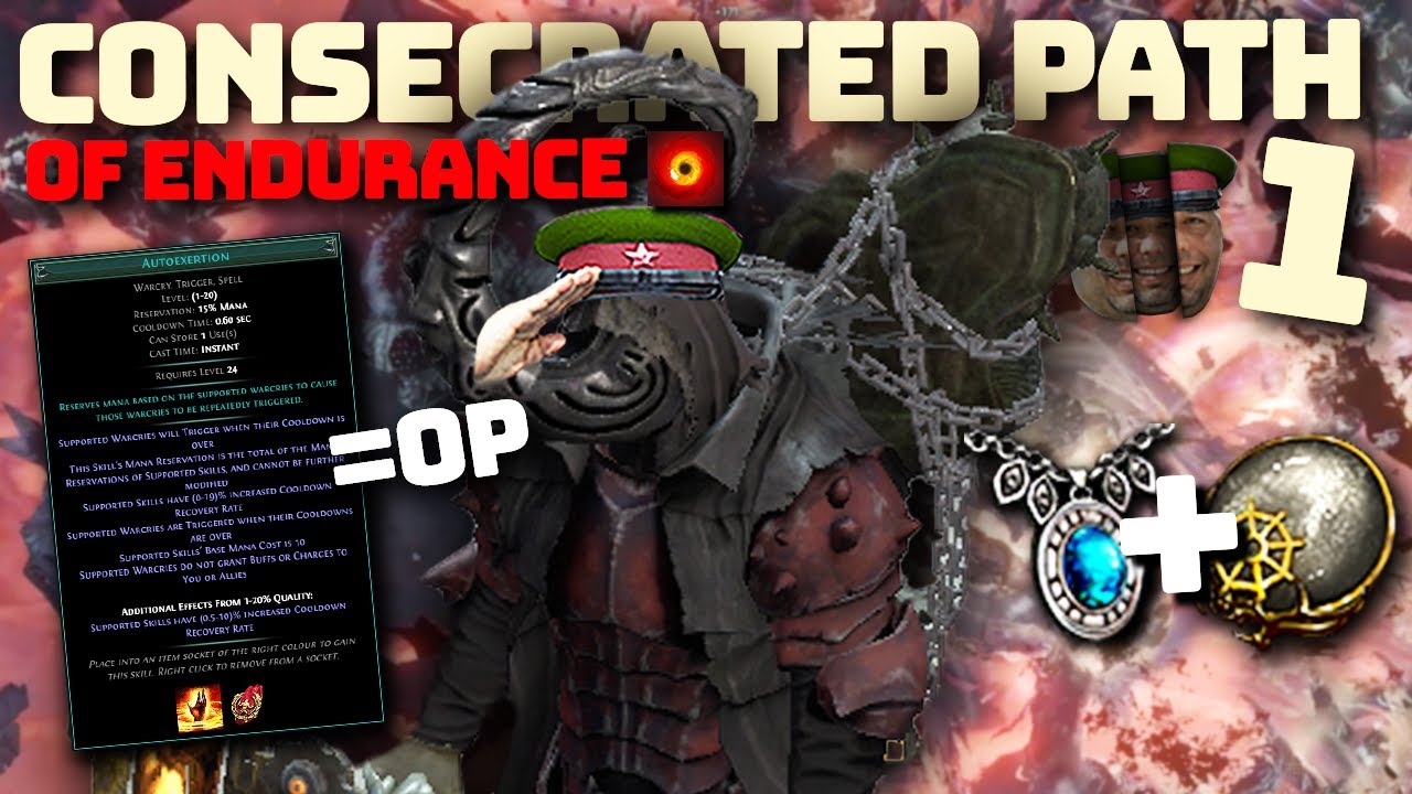 CONSECRATED PATH OF ENDURANCE JOURNEY [FROM ZERO TO HERO] PART 1 - BIG AOE