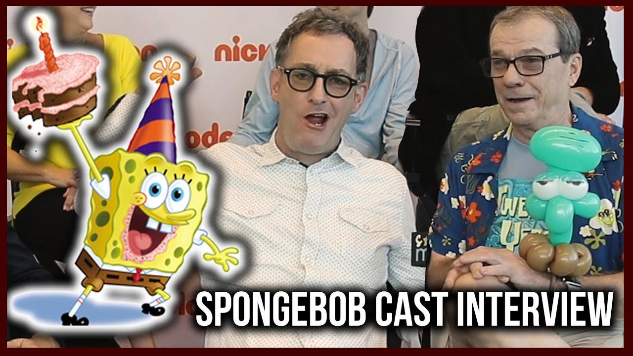 SPONGEBOB Cast Talk Memes, 20th Anniversary & More | Exclusive Interview