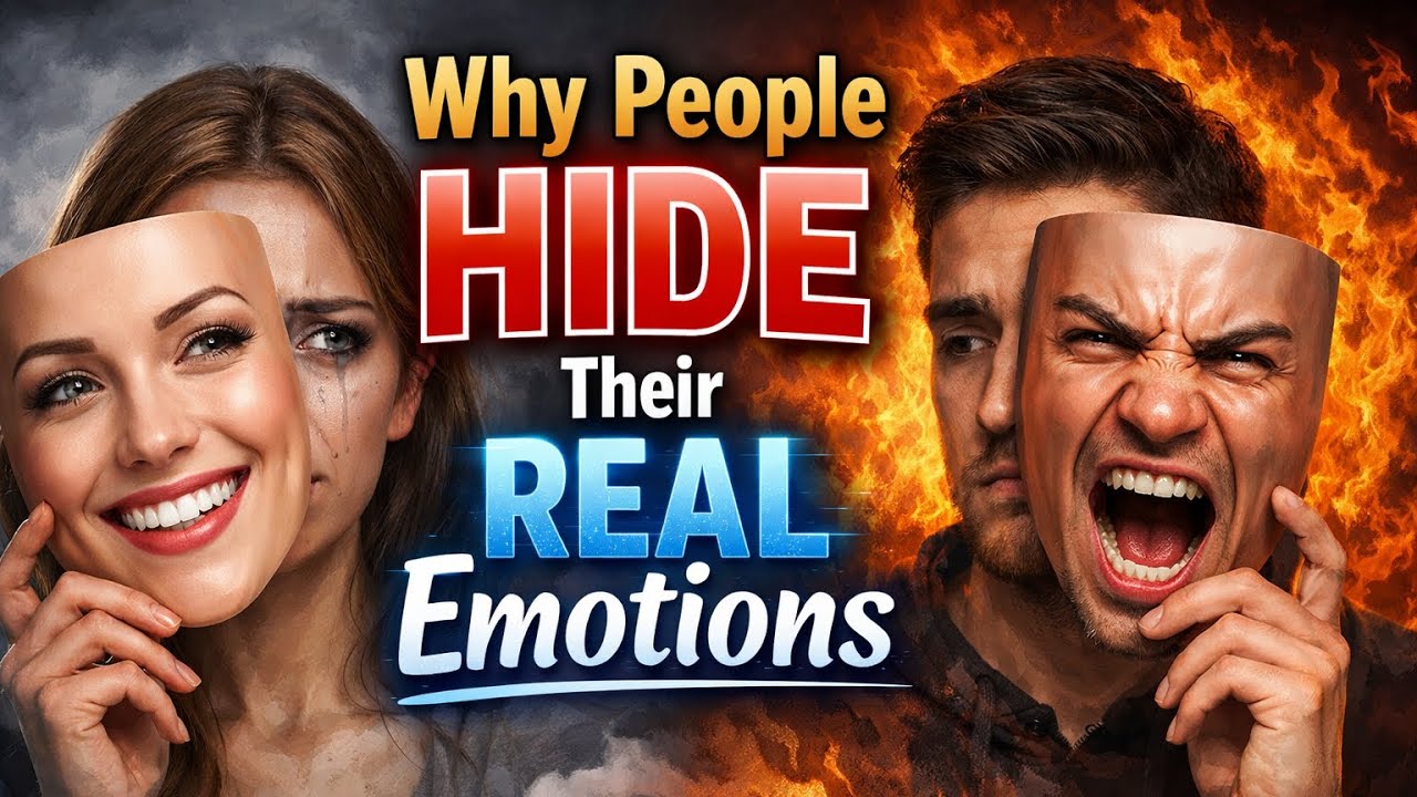 Why People Hide Their Real Emotions... 🥀 