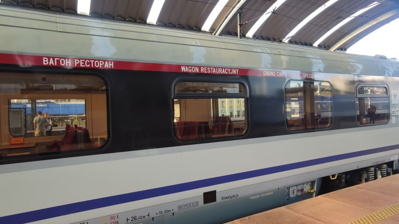 Wagon Restauracyjny 406A-40 - Prezentacja Wnętrza || IC 4552 Heweliusz
