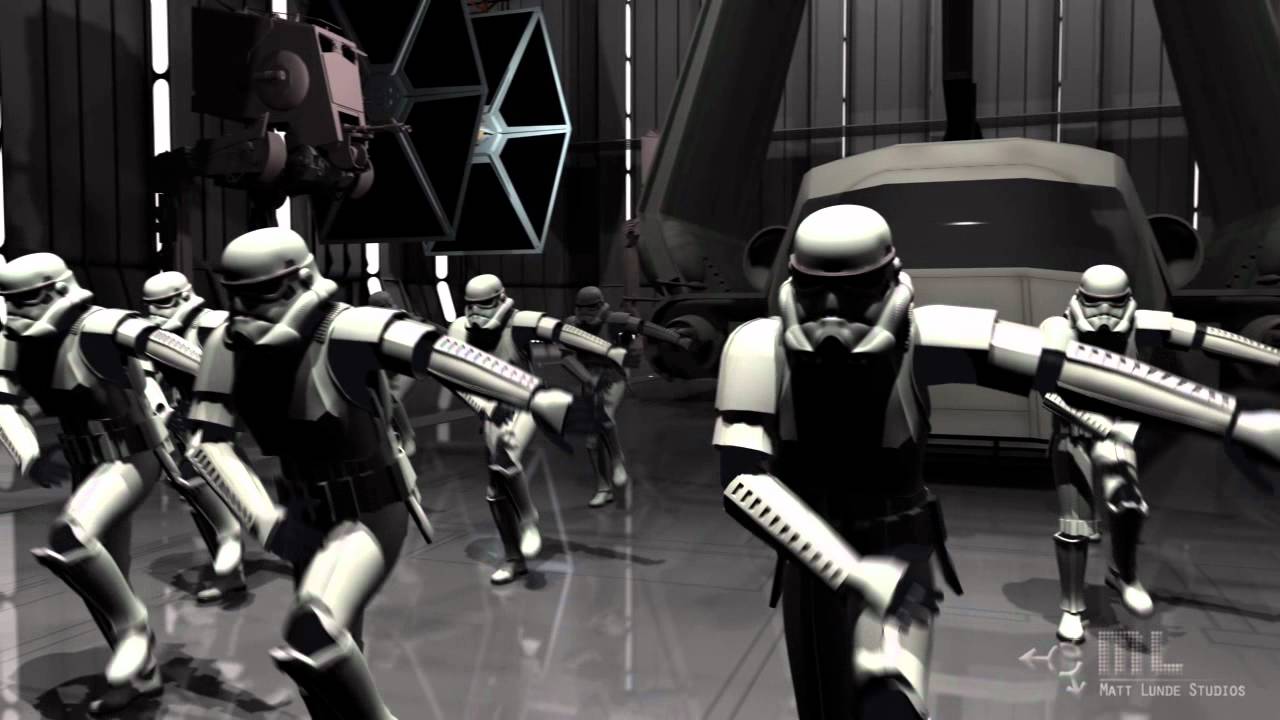 Stormtrooper Shuffle - Star Wars Parody (Everyday I'm Shuffling)