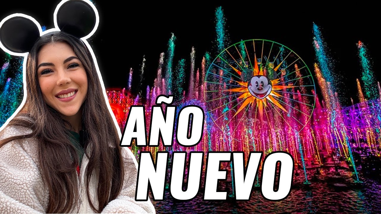 ASÍ ES AÑO NUEVO en DISNEY!! 🥳 Me subí al INCREDICOASTER 🤯 / Dani Godinez
