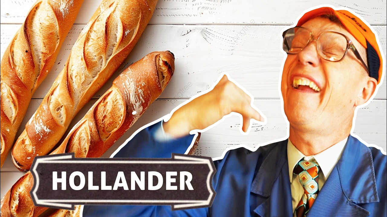 Guust ontmoet een Hollander op de camping. 