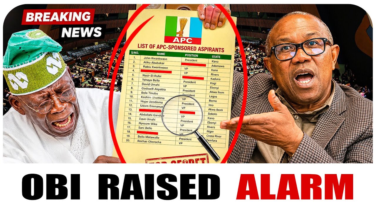 Obi Just Dropped TINUBU&rsquo;s 2027 Elections Secret! 