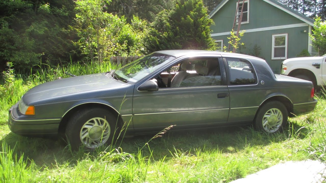 Mercury Cougar 1992 LS Walk through  Totally detailed Craigslist find