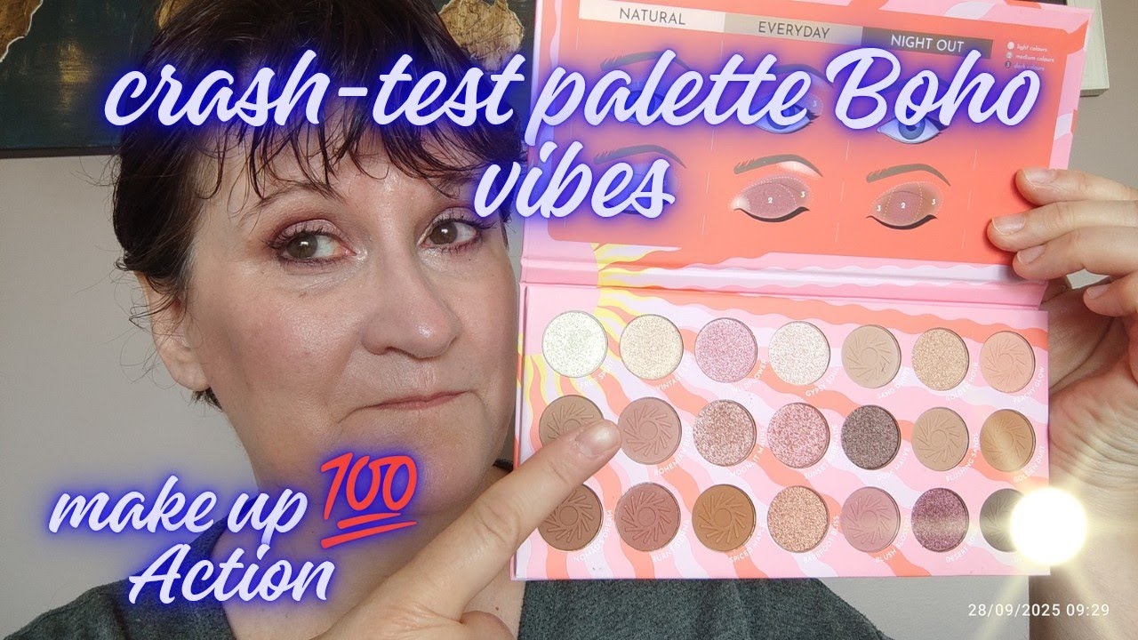 Crashtest Palette ACTION🌟 Boho vibes  🌟Make up 💯 Action. 