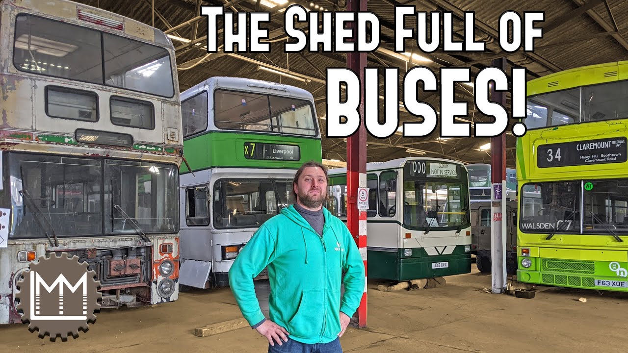 50+ Busses in 15 minutes at the Town and District Transport Trust - LMM visits 1