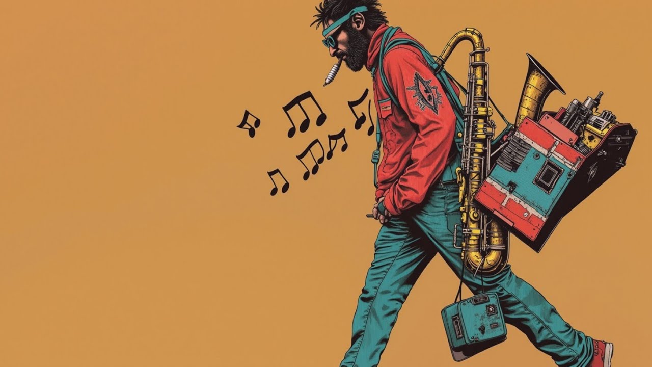 Фанк Джаз Саксофон Груви для Поездок | Плавные Инструменталы для Вождения и Отдыха