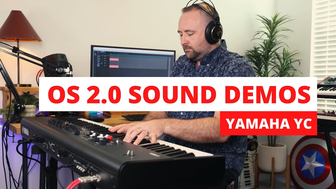 Yamaha YC — OS 2.0: новые демонстрации тембров и живых выступлений! Включая рояль CFX2!