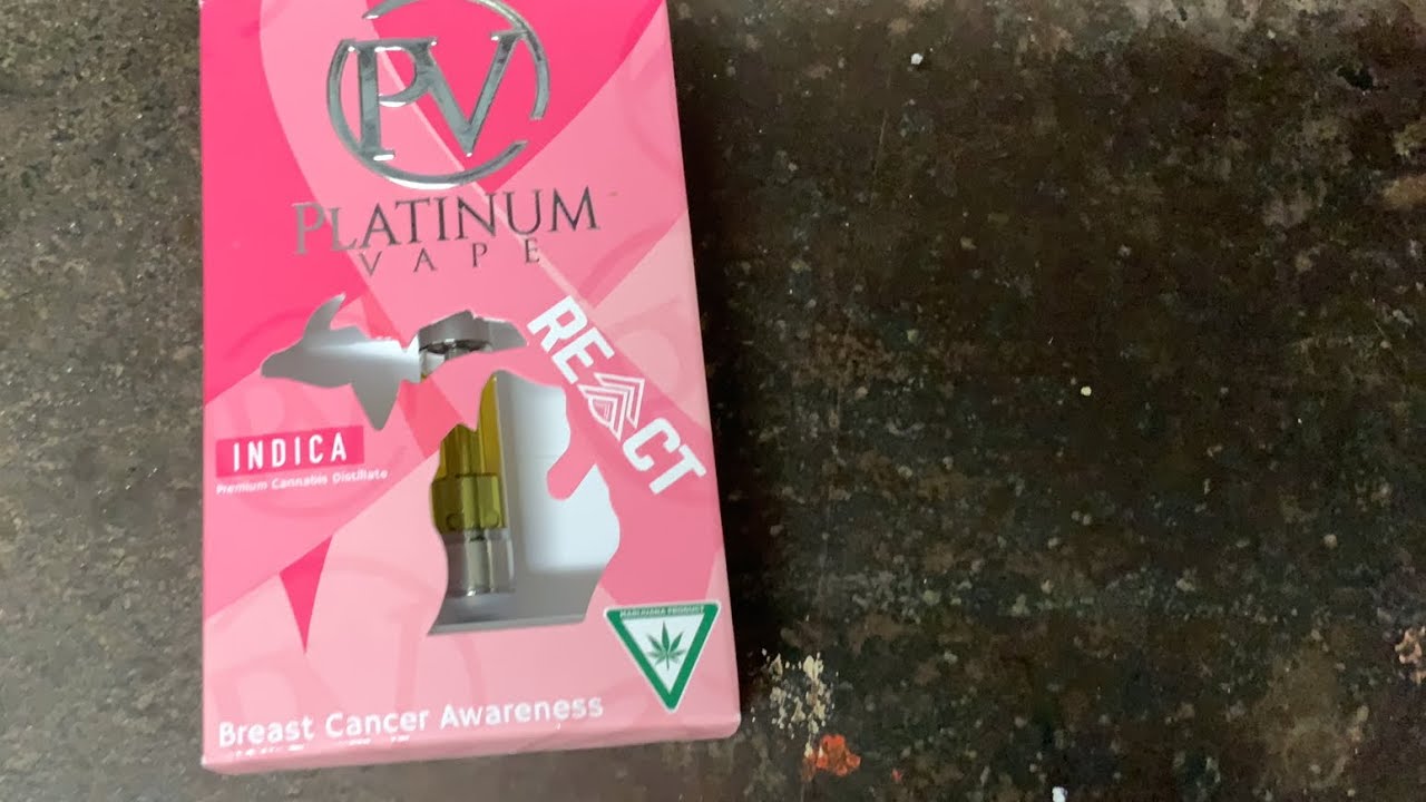 Cartridge Platinum vape pink Kush