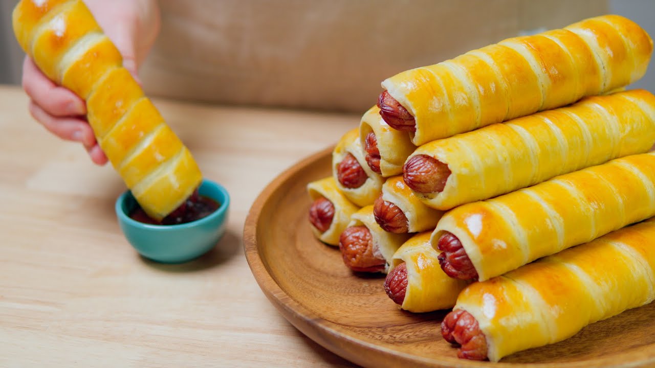 How to Make Pigs in a Blanket from Scratch | Homemade Dough Recipe
