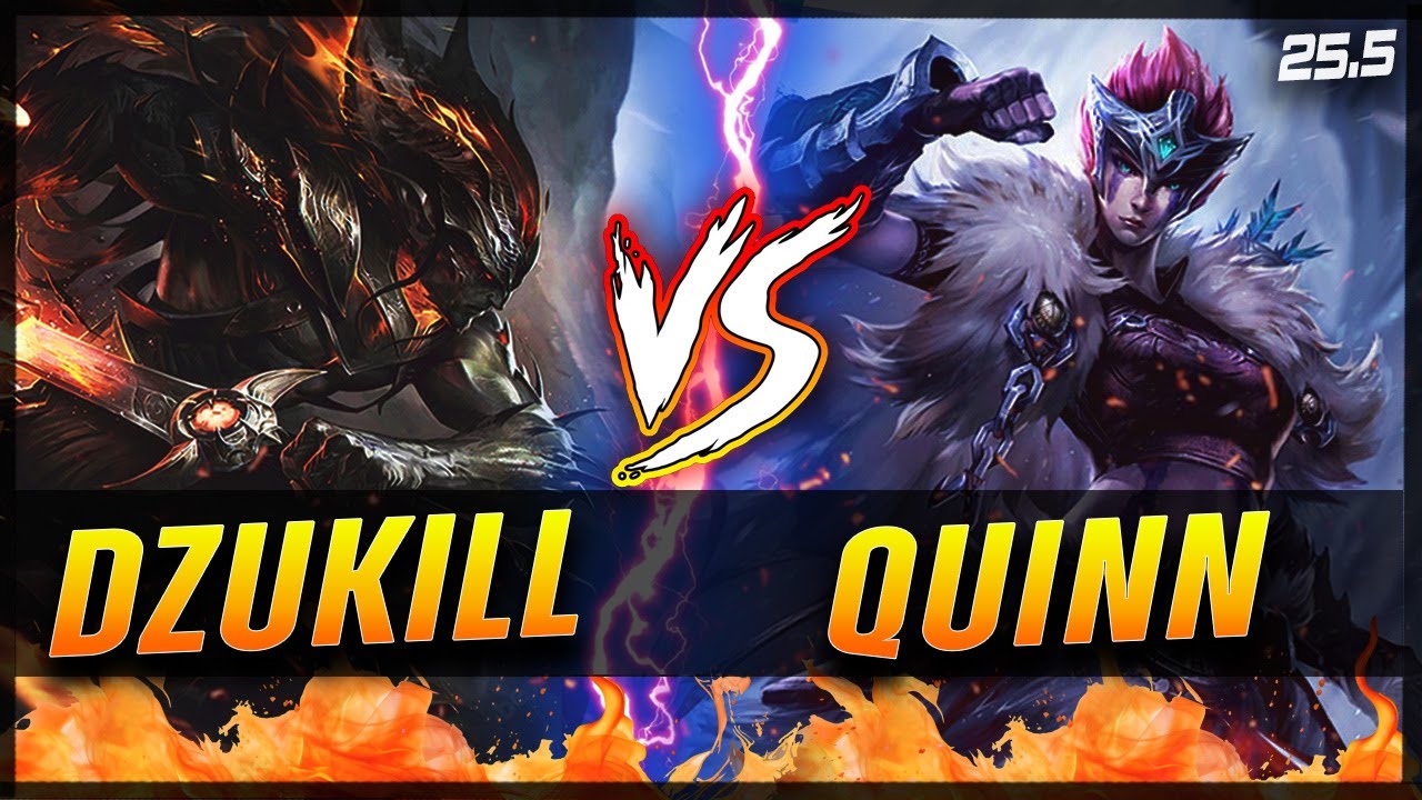 Dzukill - Yasuo vs Quinn TOP Patch 25.5 - Yasuo Gameplay