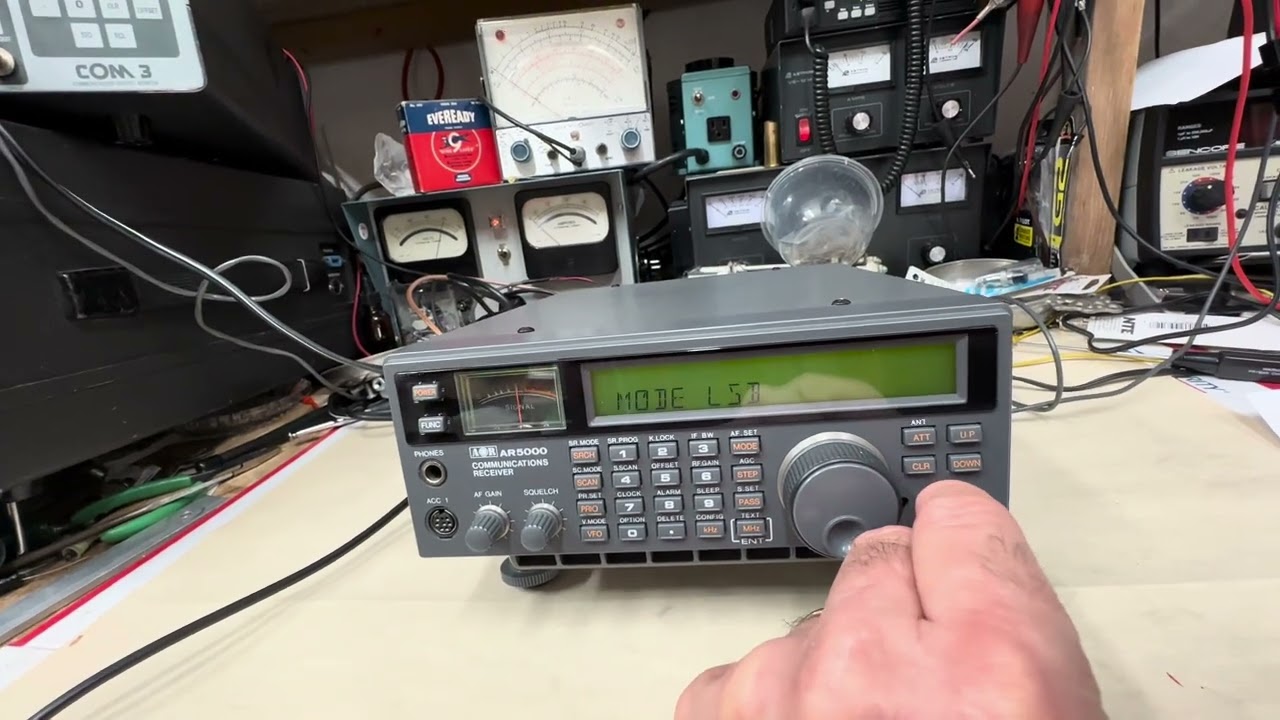 Radio Stuff: Testing out an AOR AR-5000 premium 10KC - 2600 MHz 