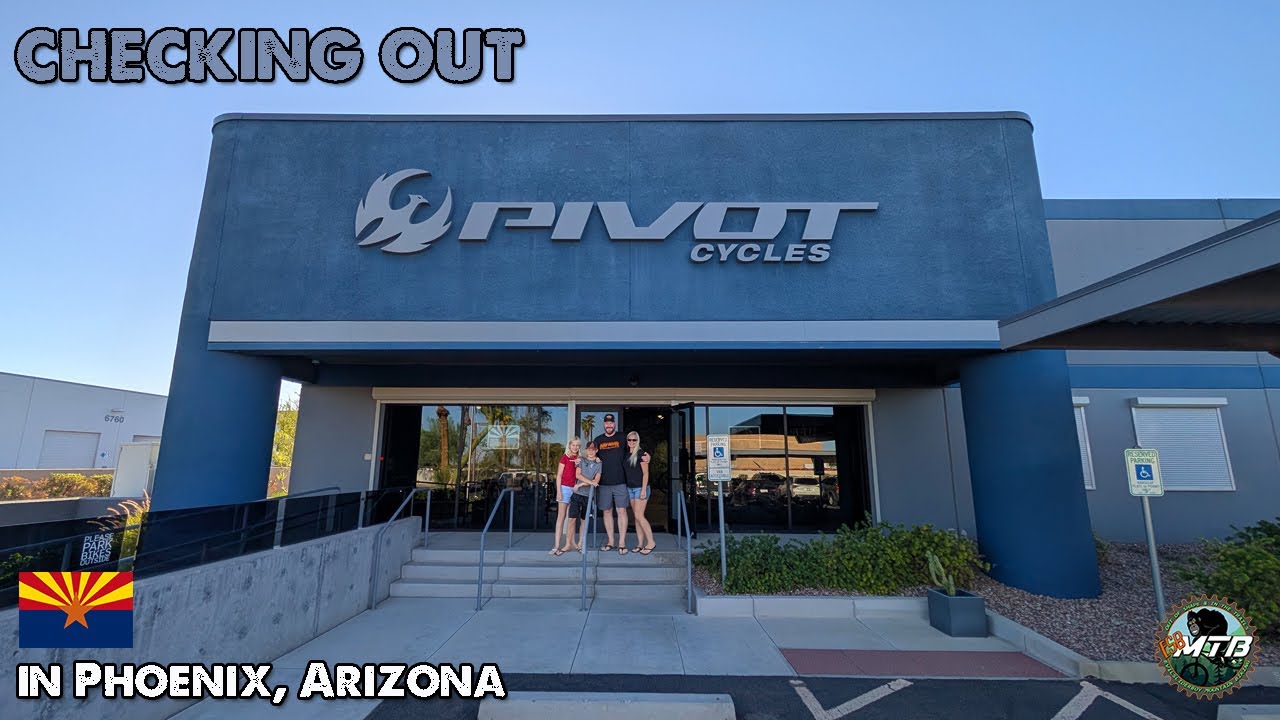 Посещение головного офиса PIVOT CYCLES в Финиксе, штат Аризона.