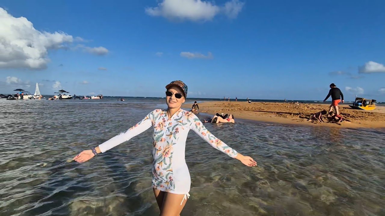 FESTAS no barco na Praia Vermelha em João pessoa e pôr do Sol do Jacaré