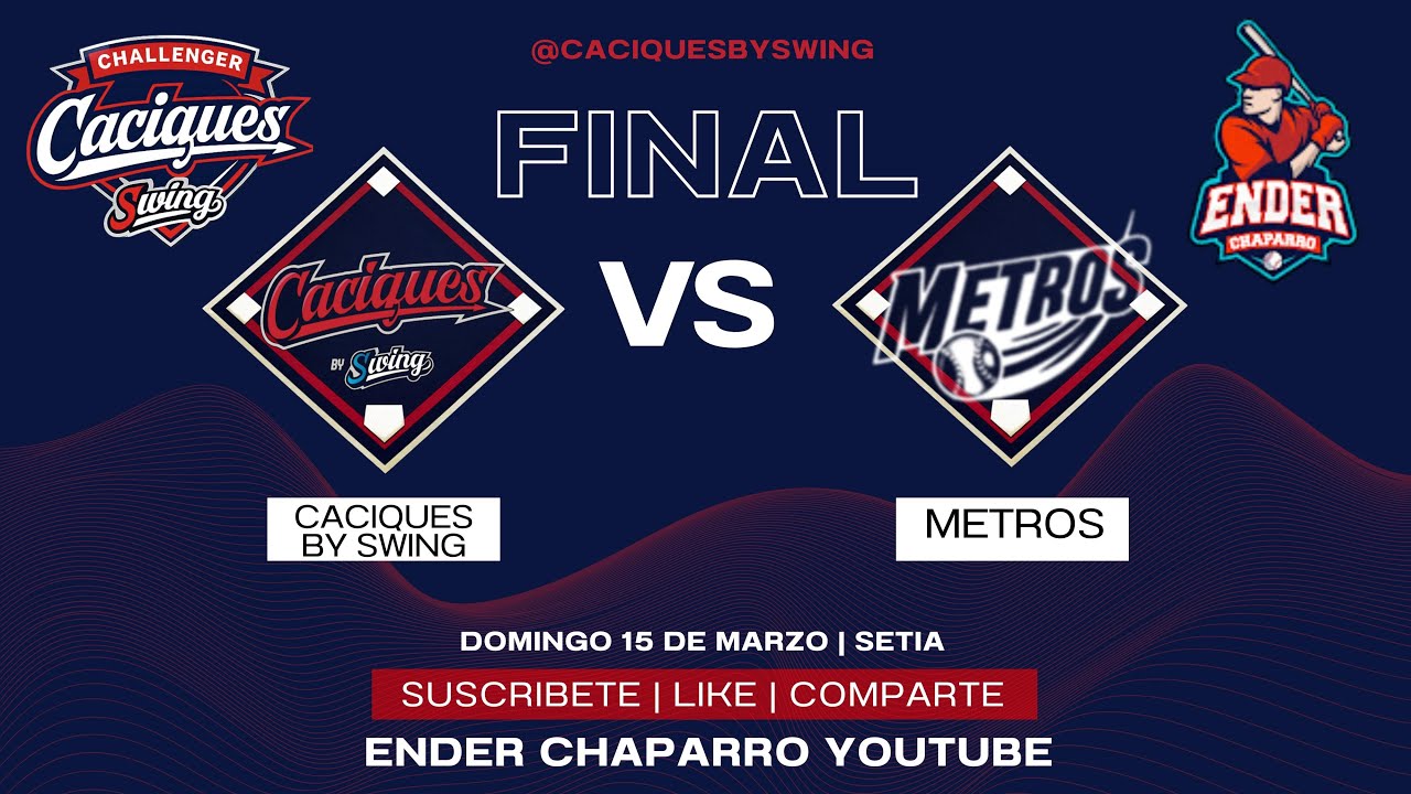 EN VIVO | METROS 🆚 CACIQUES BY SWING | CHALLENGER CACIQUES BY SWING 2026🥎