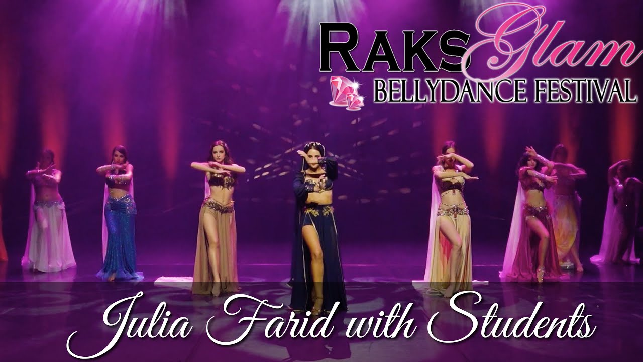 RAKS GLAM 2024 - Julia Farid with Students - Gala Show