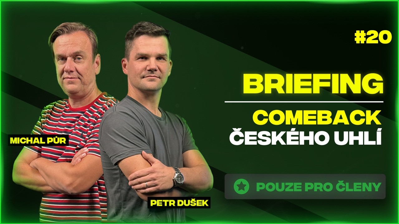 Comeback českého uhlí, středoevropský proud a finská infekce | VN Briefing #20
