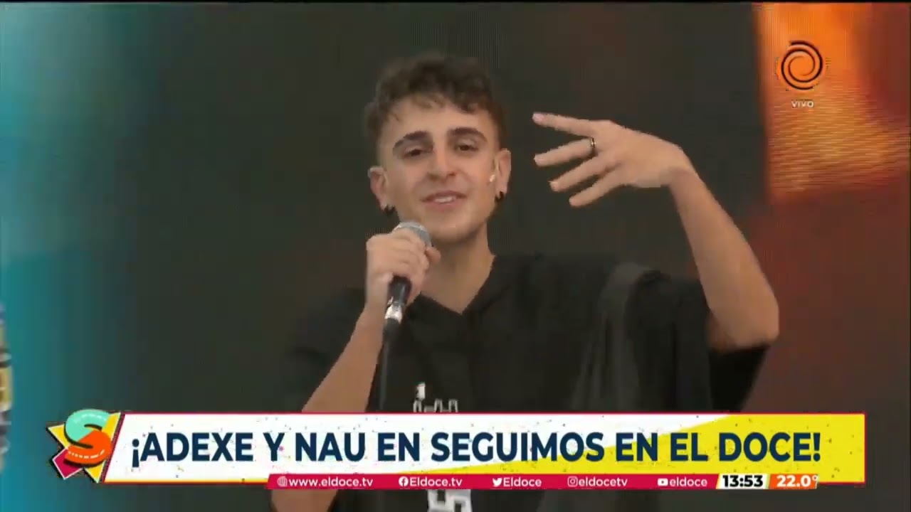 (Adexe &Nau) cantando la fiera en vivo