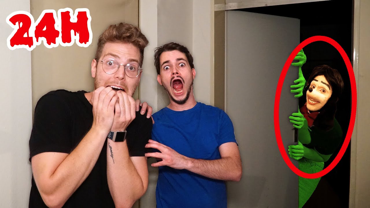 24 STUNDEN &Uuml;BERNACHT EINGESPERRT IM GRUSEL KELLER !!! | Kman und Flexi