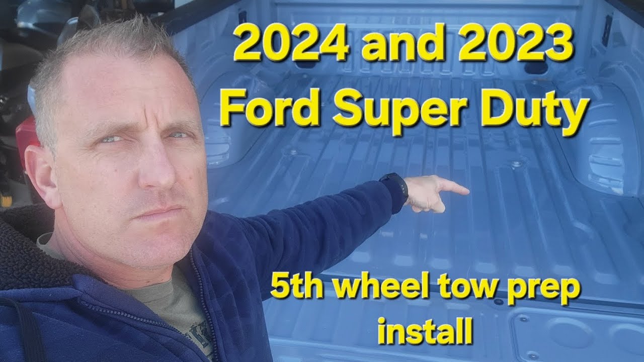 Установка заводской подготовки для седельно-сцепного устройства Ford Super Duty 2024 года... F-25...