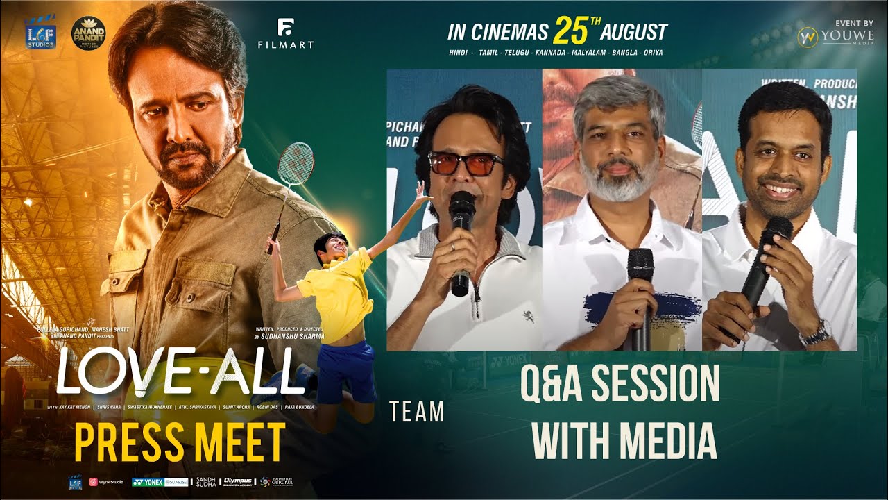 Q&A Session With Media at LOVE-ALL Press Meet | YouWeMedia
