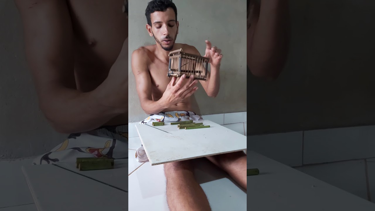 Como fazer alçapão parte 1