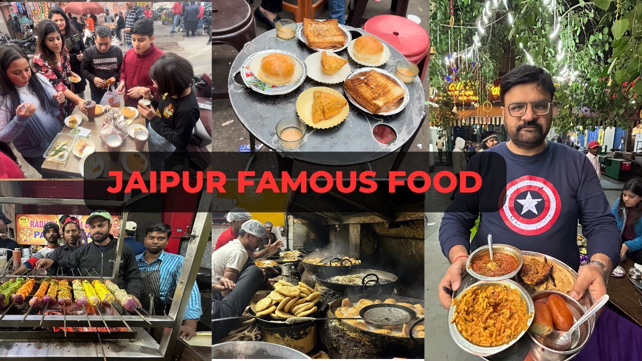 Jaipur famous food I Jaipur food tour I Jaipur street food I Famous food of Jaipur I Jaipur food I