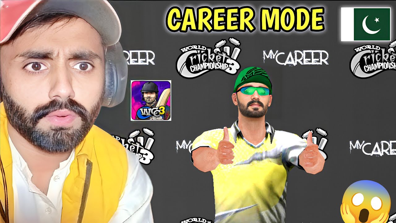 MY DREAM IS TO PLAY WITH BABAR🔥WCC3 CAREER MODE GAMEPLAY IN HINDI URDU PART 1