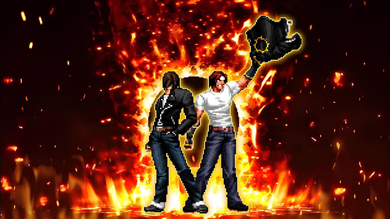 [KOF Mugen] Kyo Kusanagi-XV VS. Kyo Kusanagi-Evo Advanced