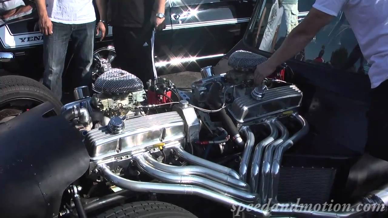 Twin engine Rat Rod - The Priapism - at Supercar Sunday