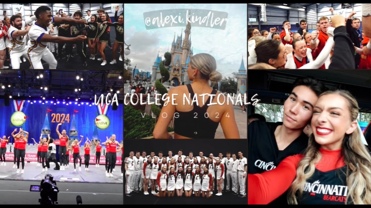 UCA 2024 College Nationals Vlog- Cincinnati Cheerleading