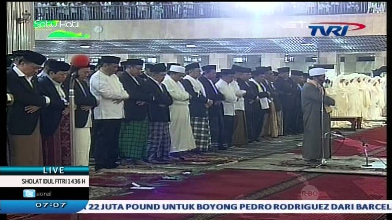 Live Report Pelaksanaan Shalat Idul Fitri di Masjid Istiqlal - IMS
