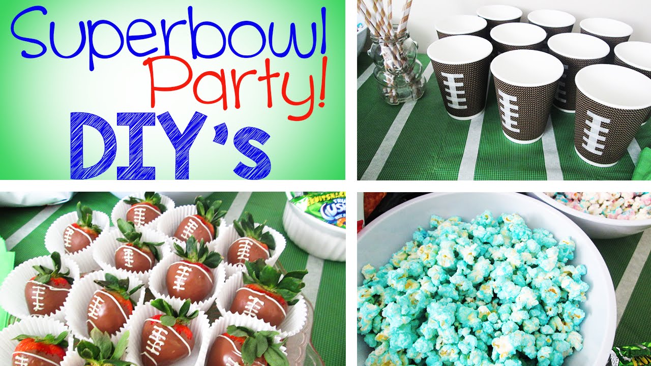 Super Bowl Party DIY's