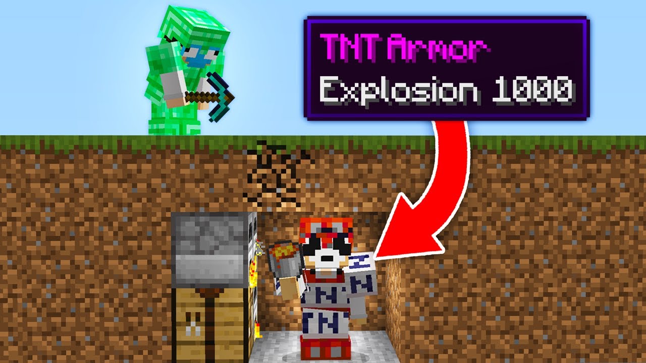 Minecraft Manhunt, But You Can Craft ANY Armor...