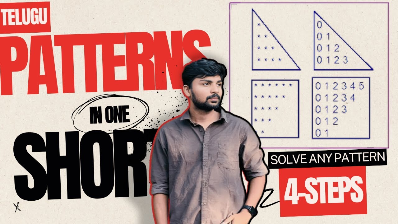 Solve any Pattern Question - Trick Explained | తెలుగు లో